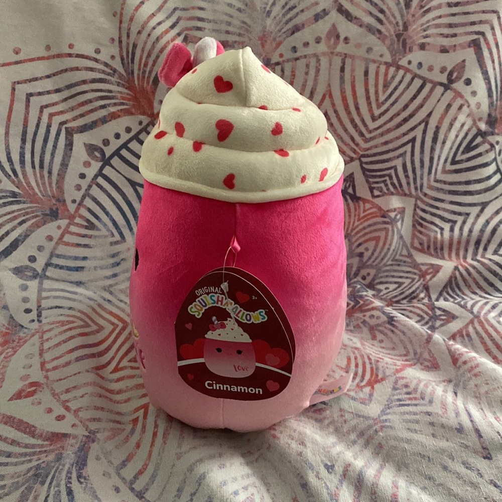 Squishmallows Squishmallow cinnamon frozen yogurt valentines stuffed plush - Picture 3 of 6